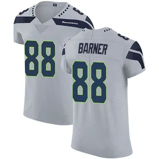 AJ Barner Men's Seattle Seahawks Nike Alternate Vapor Untouchable Jersey - Elite Gray