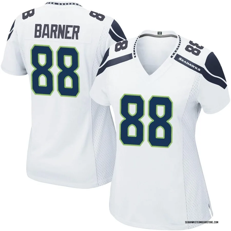 AJ Barner Women's Seattle Seahawks Nike Jersey - Game White