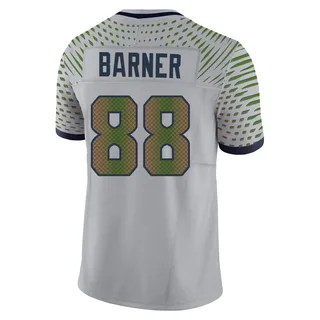 AJ Barner Youth Seattle Seahawks Nike Wolf 2025 Rivalries Collection Jersey - Limited Gray