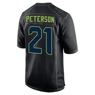 Adrian Peterson Men's Seattle Seahawks Nike Carbon Fashion Jersey - Game Black