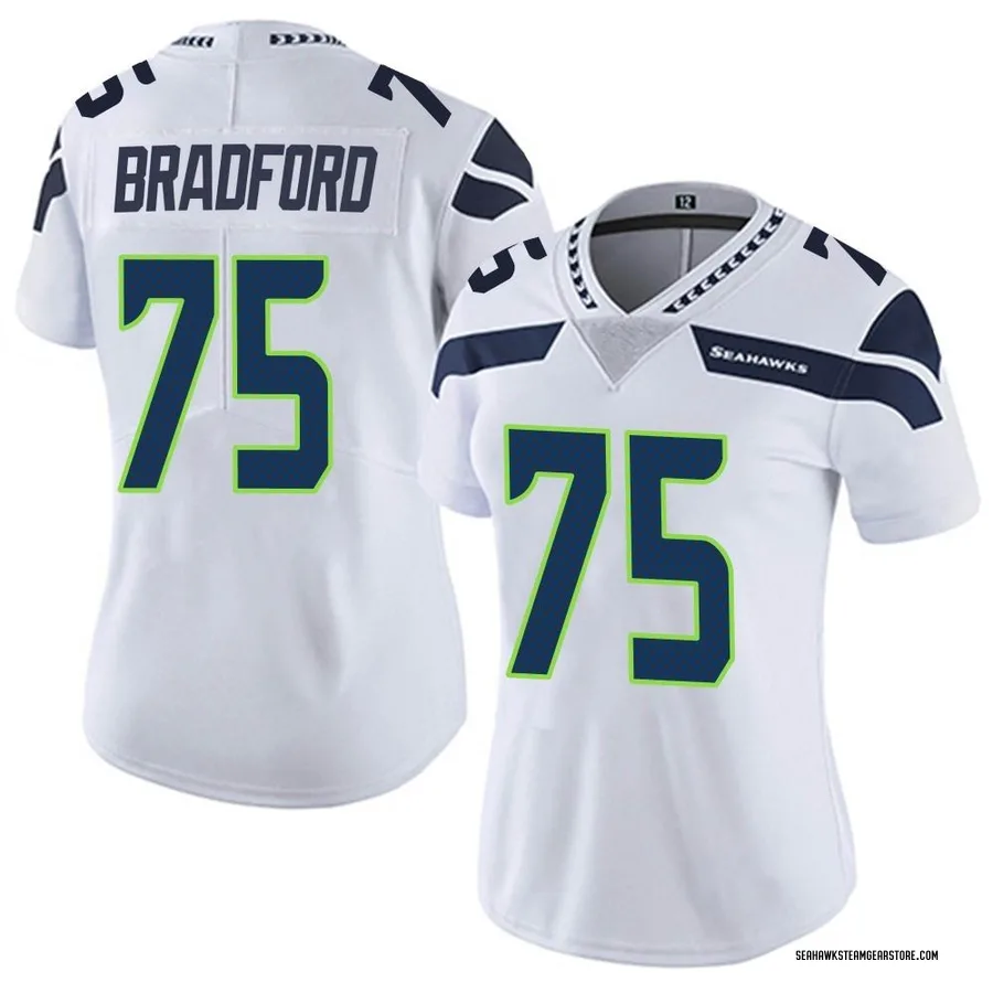 Anthony Bradford Women's Seattle Seahawks Nike Vapor Untouchable Jersey - Limited White