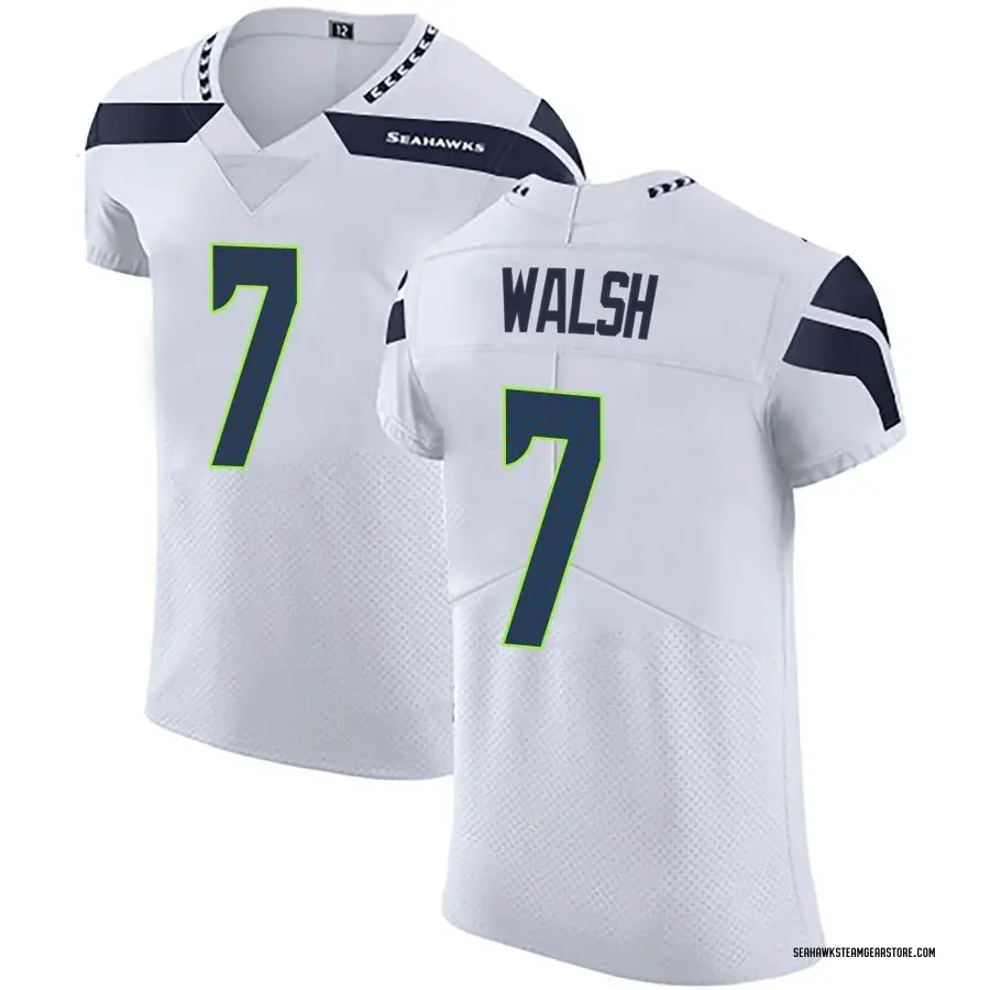 Blair Walsh Men's Seattle Seahawks Nike Vapor Untouchable Jersey - Elite White