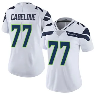 Bryce Cabeldue Women's Seattle Seahawks Nike Vapor Untouchable Jersey - Limited White