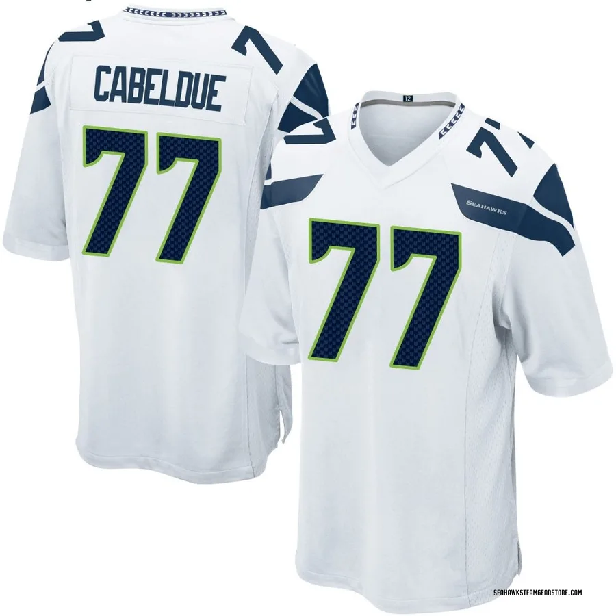 Bryce Cabeldue Youth Seattle Seahawks Nike Jersey - Game White