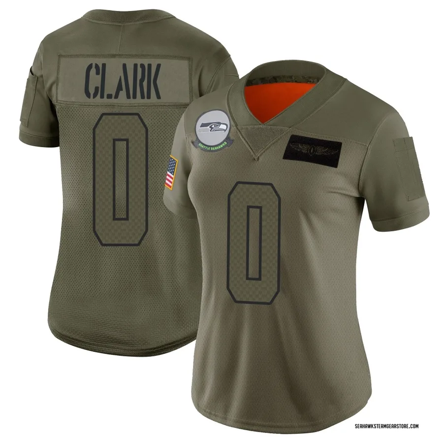 Bud Clark Women's Seattle Seahawks Nike 2019 Salute to Service Jersey - Limited Camo