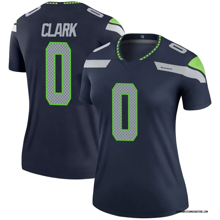 Bud Clark Women's Seattle Seahawks Nike Jersey - Legend Navy