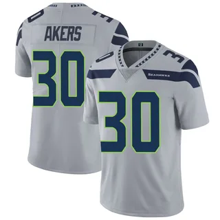Cam Akers Youth Seattle Seahawks Nike Alternate Vapor Untouchable Jersey - Limited Gray