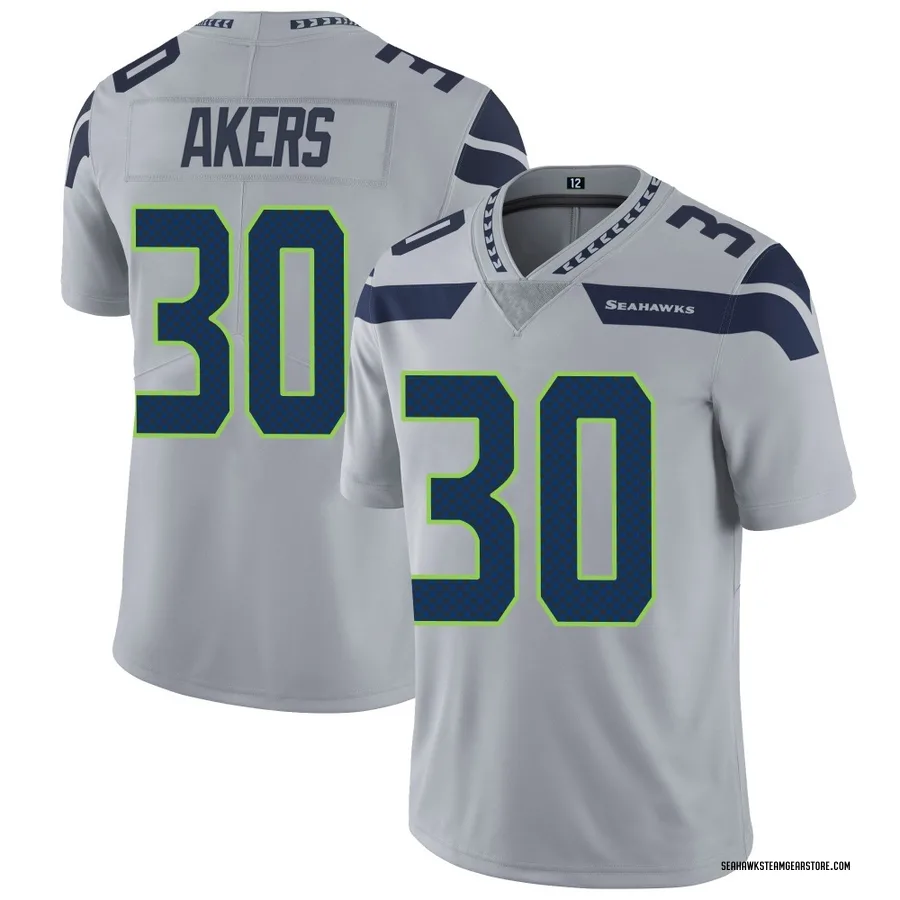 Cam Akers Youth Seattle Seahawks Nike Alternate Vapor Untouchable Jersey - Limited Gray