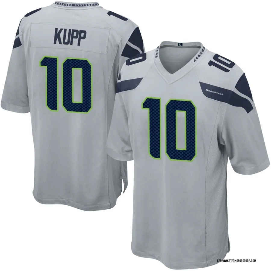 Cooper Kupp Men's Seattle Seahawks Nike Alternate Jersey - Game Gray