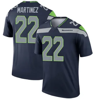 Damien Martinez Youth Seattle Seahawks Nike Jersey - Legend Navy