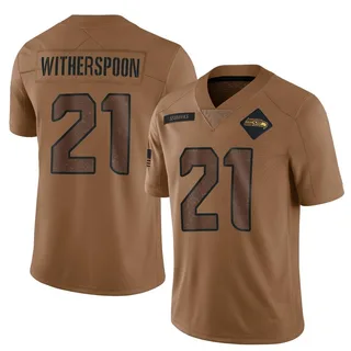 Devon Witherspoon Men's Seattle Seahawks 2023 Salute To Service Jersey - Limited Brown