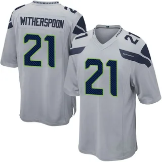 Devon Witherspoon Men's Seattle Seahawks Nike Alternate Jersey - Game Gray