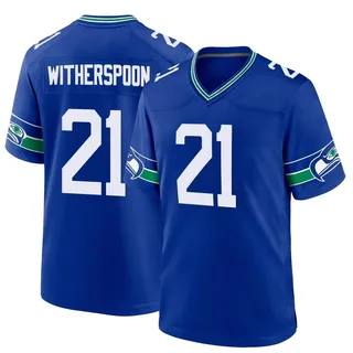 Devon Witherspoon Men's Seattle Seahawks Throwback Jersey - Game Royal