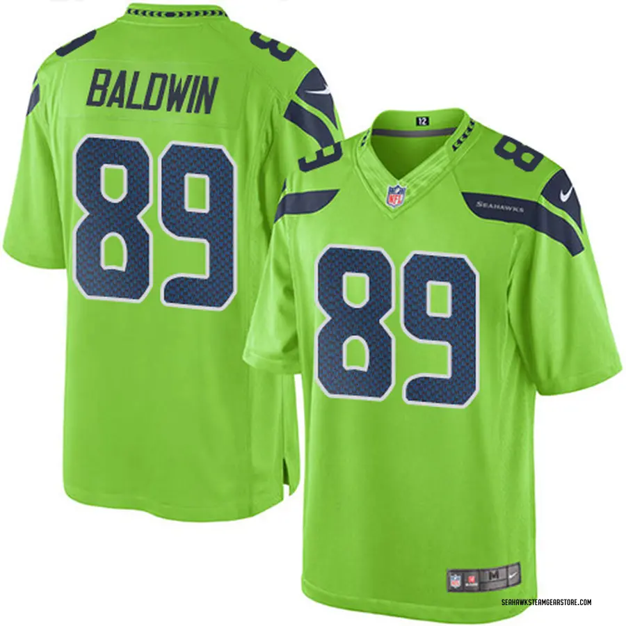 Doug Baldwin Men's Seattle Seahawks Nike Color Rush Jersey - Limited Green