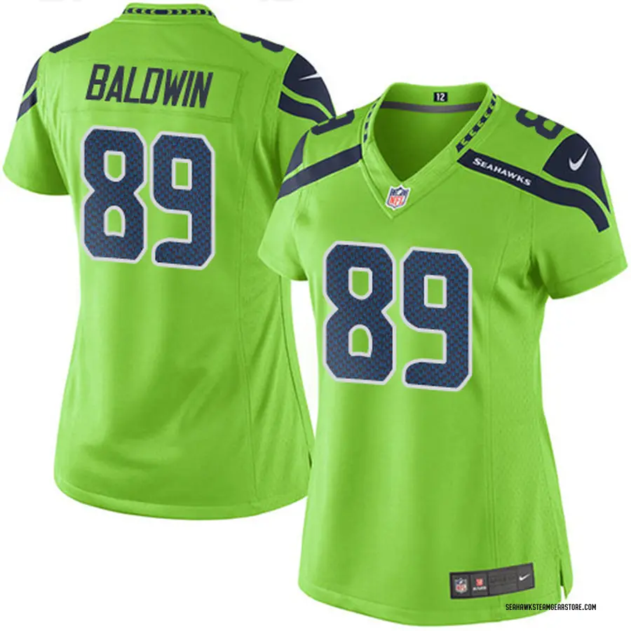 Doug Baldwin Women's Seattle Seahawks Nike Color Rush Jersey - Limited ...