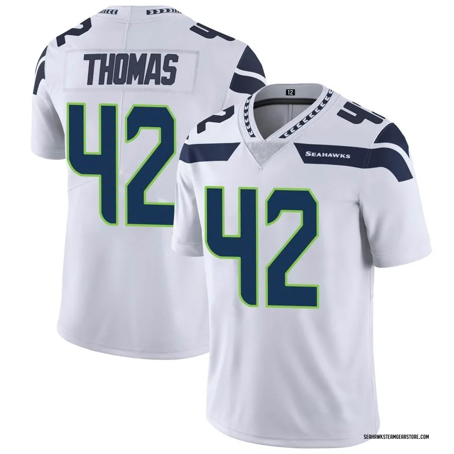 Drake Thomas Men's Seattle Seahawks Nike Vapor Untouchable Jersey - Limited White