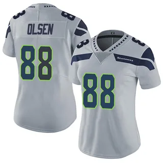 Greg Olsen Women's Seattle Seahawks Nike Alternate Vapor Untouchable Jersey - Limited Gray