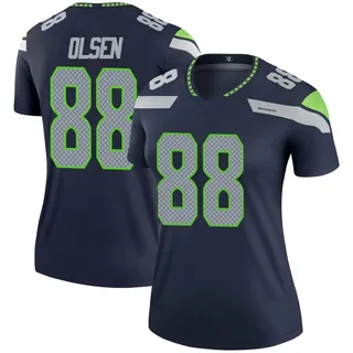 Greg Olsen Women's Seattle Seahawks Nike Jersey - Legend Navy