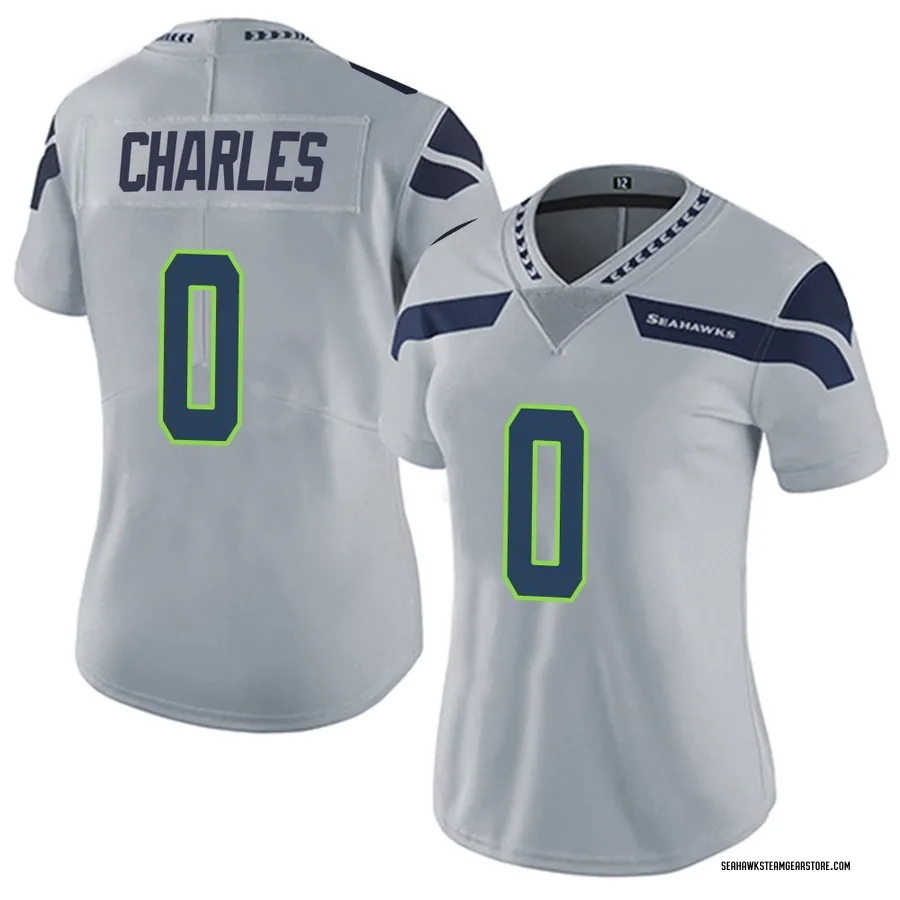 Irvin Charles Women's Seattle Seahawks Nike Alternate Vapor Untouchable Jersey - Limited Gray