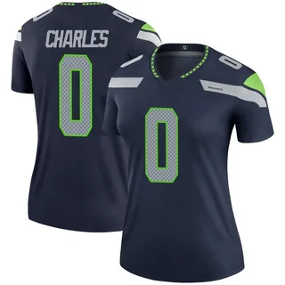 Irvin Charles Women's Seattle Seahawks Nike Jersey - Legend Navy