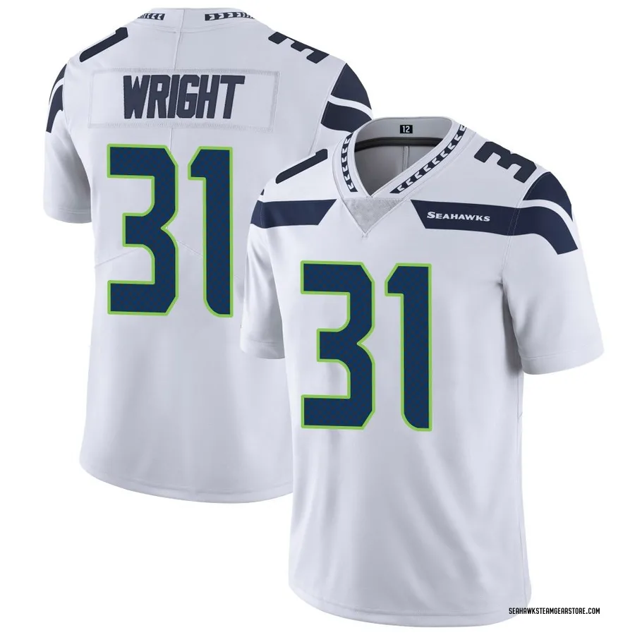 Jacardia Wright Youth Seattle Seahawks Nike Vapor Untouchable Jersey - Limited White