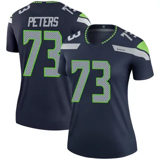 Jason Peters Women's Seattle Seahawks Nike Jersey - Legend Navy