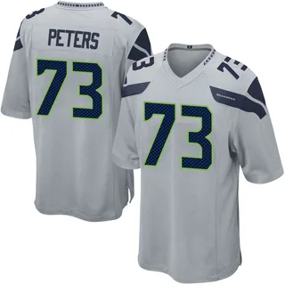 Jason Peters Youth Seattle Seahawks Nike Alternate Jersey - Game Gray