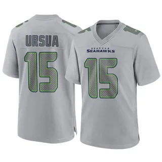 John Ursua Men's Seattle Seahawks Atmosphere Fashion Jersey - Game Gray