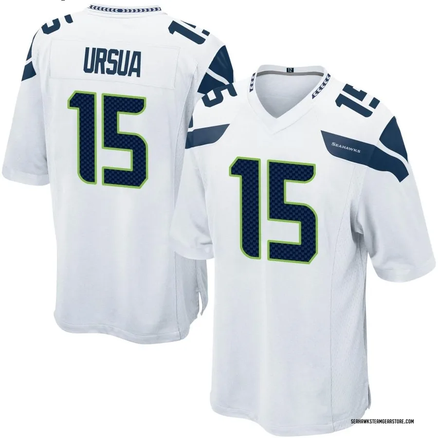 John Ursua Men's Seattle Seahawks Nike Jersey - Game White