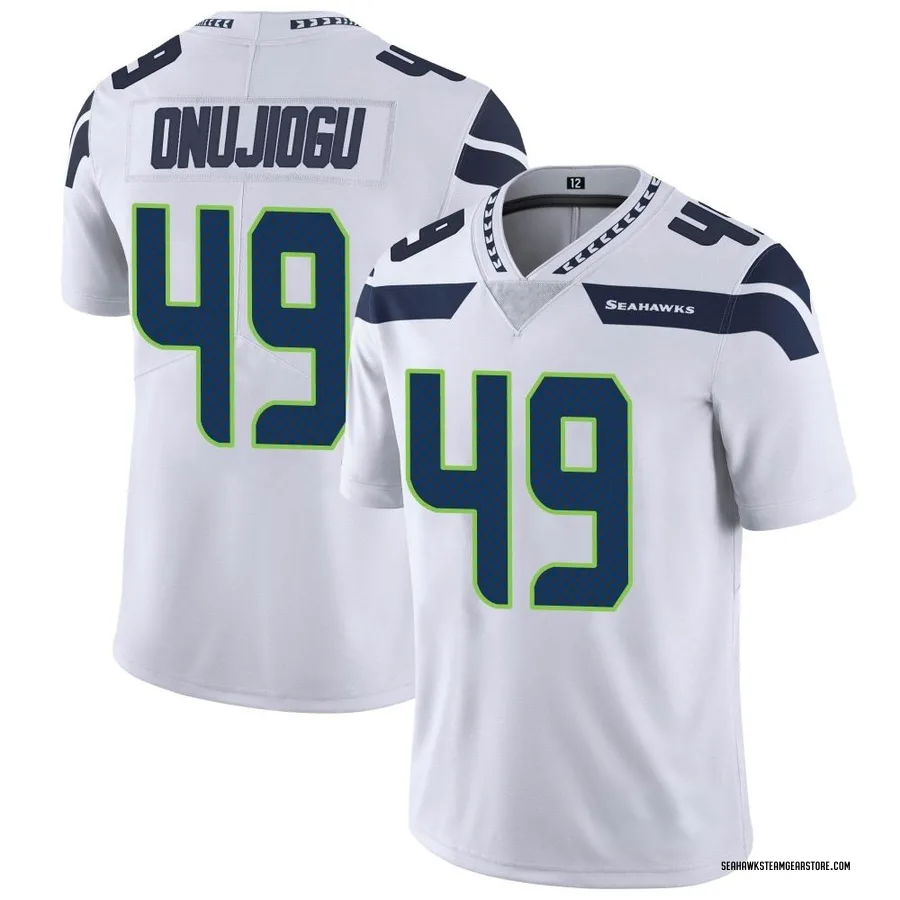 Joshua Onujiogu Men's Seattle Seahawks Nike Vapor Untouchable Jersey - Limited White