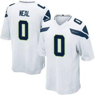 Julian Neal Men's Seattle Seahawks Nike Jersey - Game White