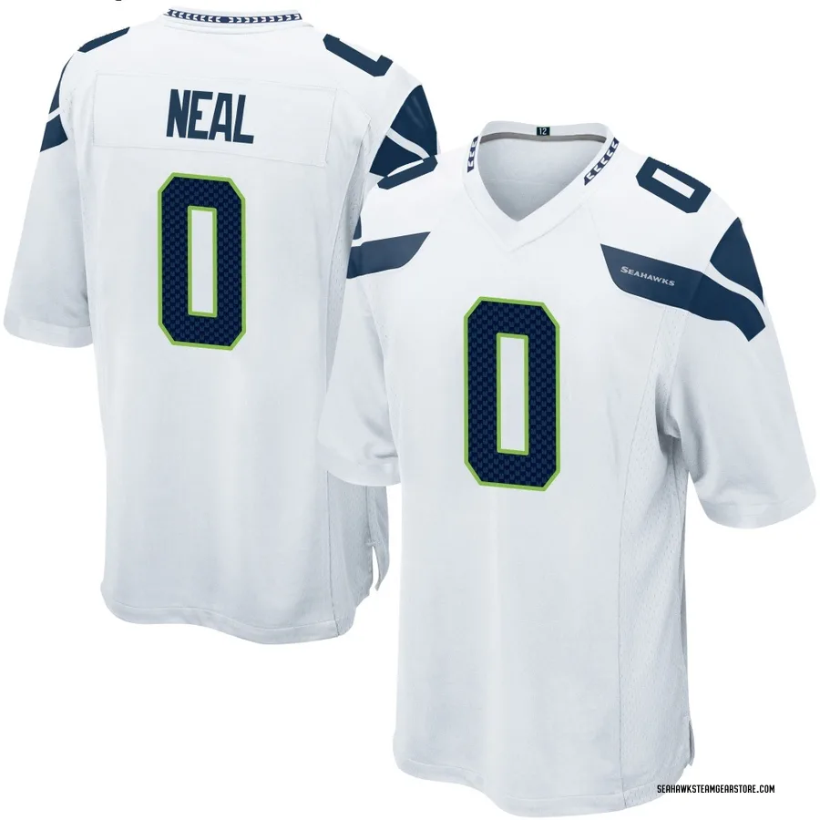 Julian Neal Men's Seattle Seahawks Nike Jersey - Game White