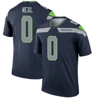 Julian Neal Men's Seattle Seahawks Nike Jersey - Legend Navy