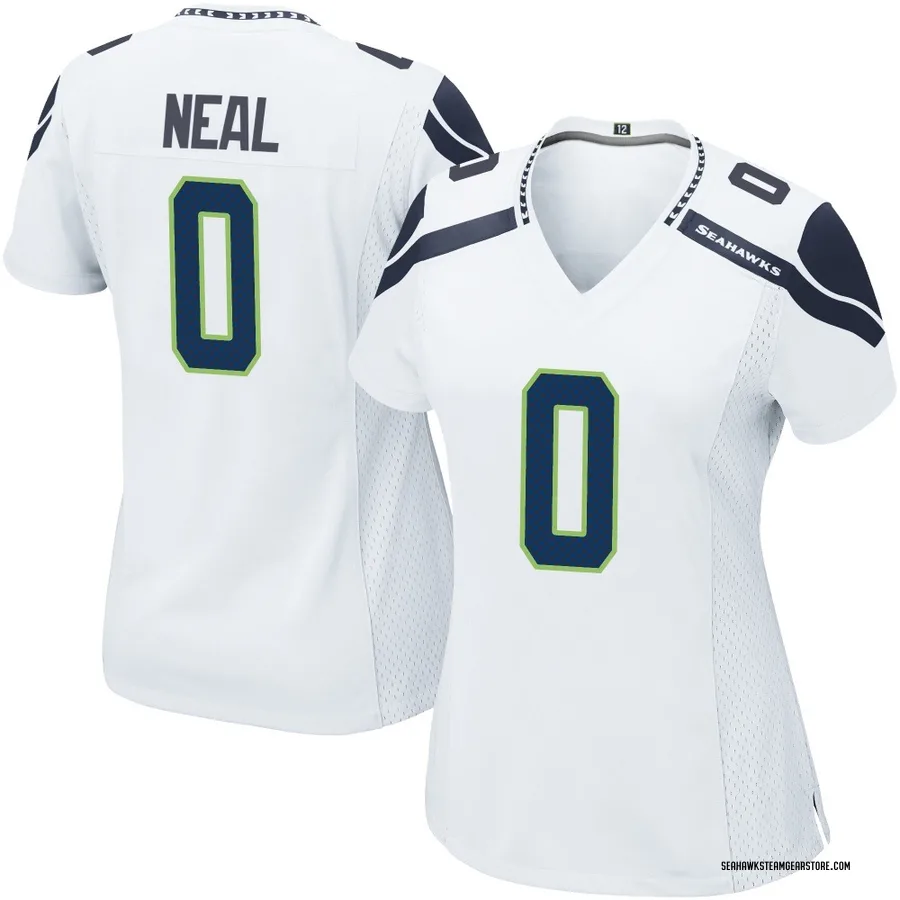 Julian Neal Women's Seattle Seahawks Nike Jersey - Game White