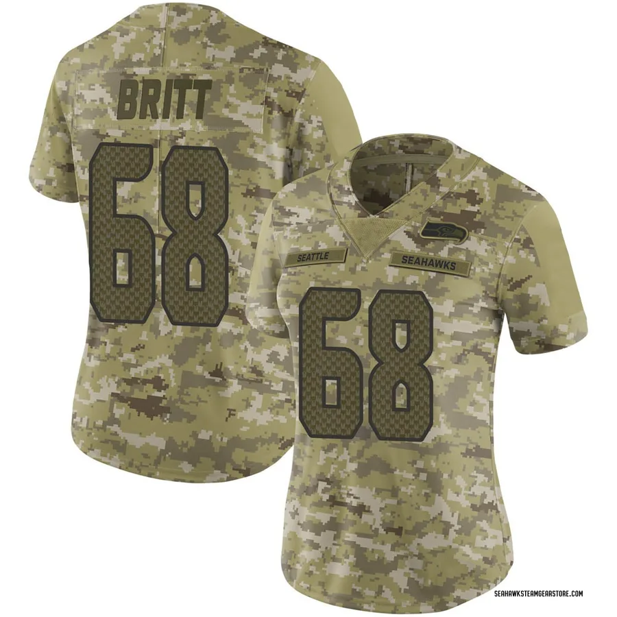 britt seahawks jersey