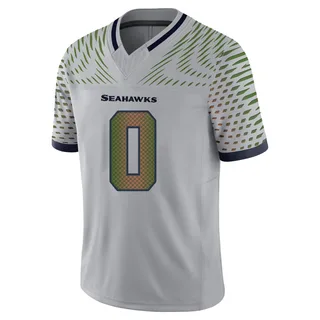 Lance Mason Men's Seattle Seahawks Nike Wolf 2025 Rivalries Collection Jersey - Limited Gray