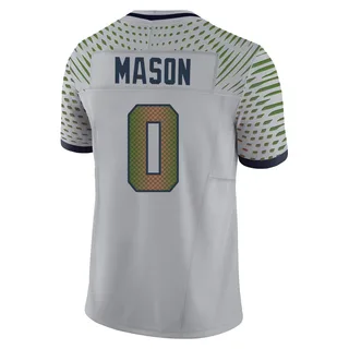 Lance Mason Men's Seattle Seahawks Nike Wolf 2025 Rivalries Collection Jersey - Limited Gray