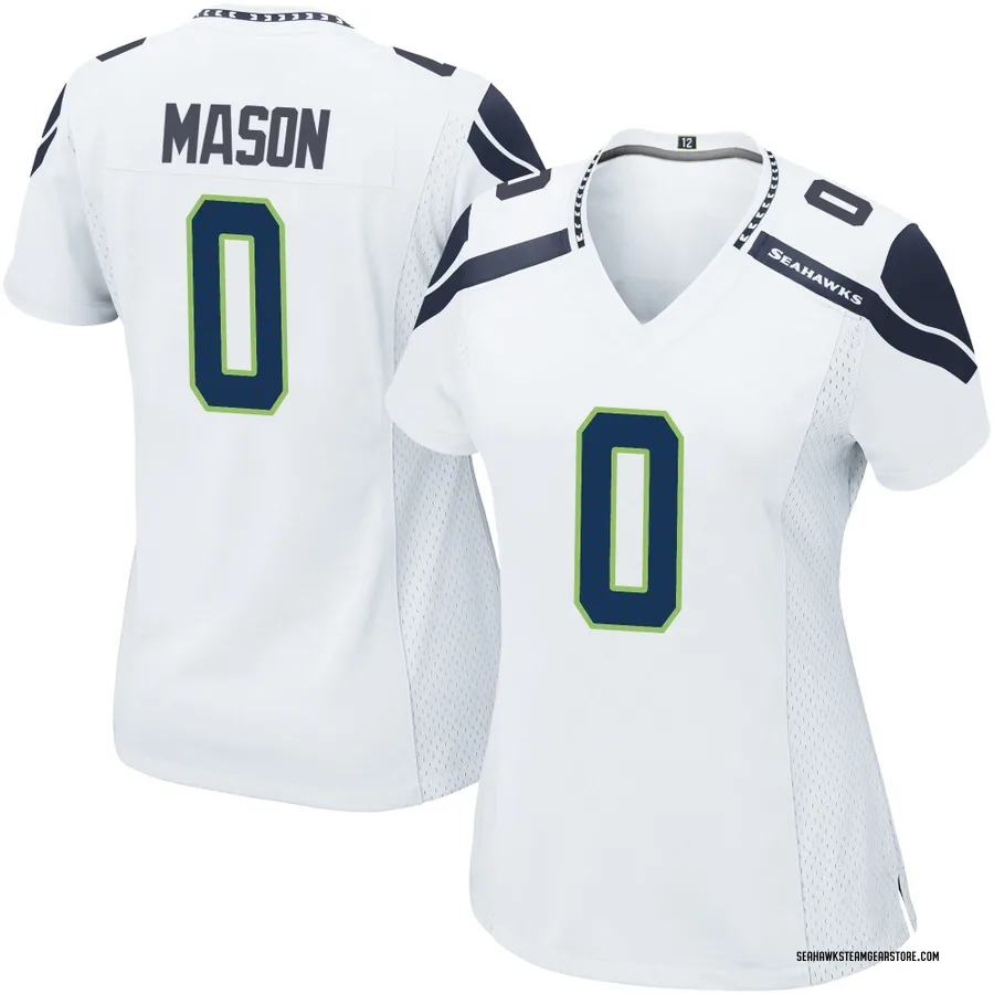 Lance Mason Women's Seattle Seahawks Nike Jersey - Game White