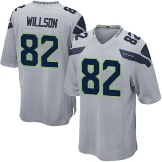 Luke Willson Men's Seattle Seahawks Nike Alternate Jersey - Game Gray