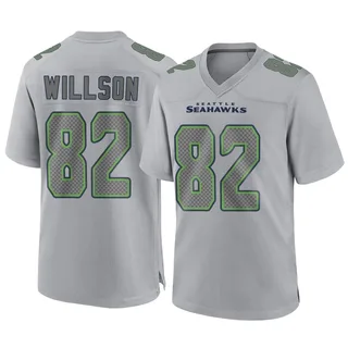 Luke Willson Men's Seattle Seahawks Atmosphere Fashion Jersey - Game Gray