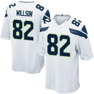 Luke Willson Men's Seattle Seahawks Nike Jersey - Game White