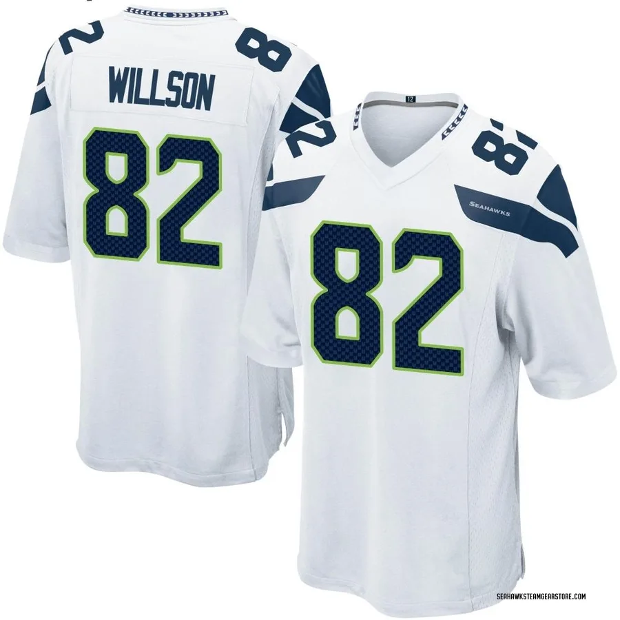 Luke Willson Men's Seattle Seahawks Nike Jersey - Game White
