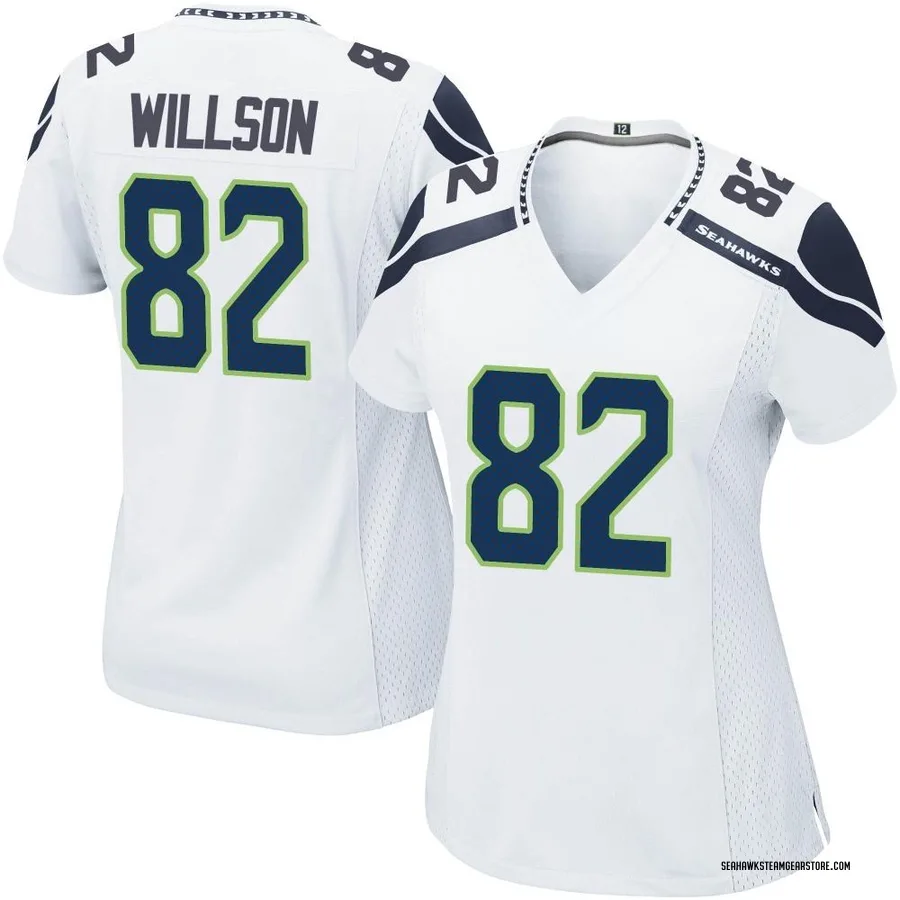Luke Willson Women's Seattle Seahawks Nike Jersey - Game White