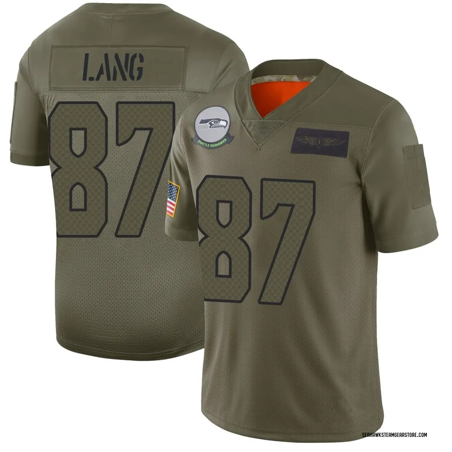 Marshall Lang Men's Seattle Seahawks Nike 2019 Salute to Service Jersey - Limited Camo