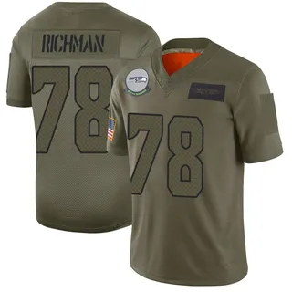 Mason Richman Men's Seattle Seahawks Nike 2019 Salute to Service Jersey - Limited Camo