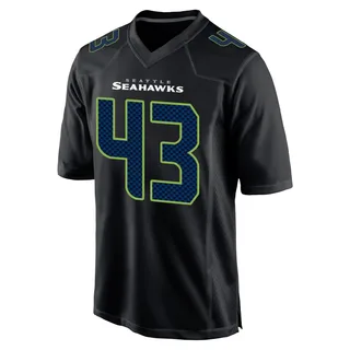 Maxen Hook Youth Seattle Seahawks Nike Carbon Fashion Jersey - Game Black