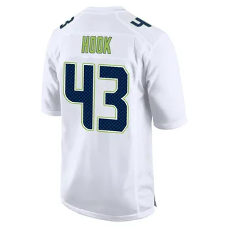 Maxen Hook Youth Seattle Seahawks Nike Tundra Fashion Jersey - Game White