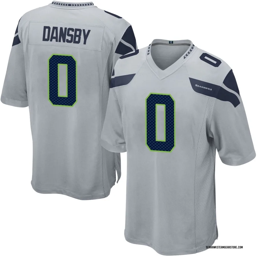 Michael Dansby Men's Seattle Seahawks Nike Alternate Jersey - Game Gray