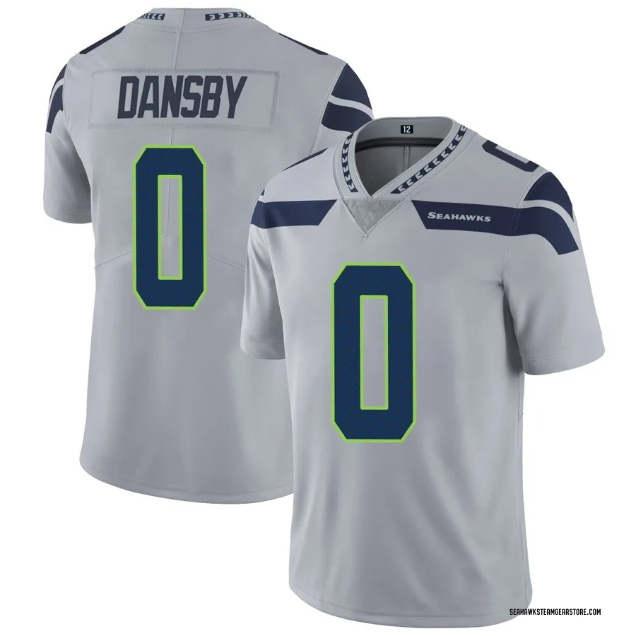 Michael Dansby Men's Seattle Seahawks Nike Alternate Vapor Untouchable Jersey - Limited Gray