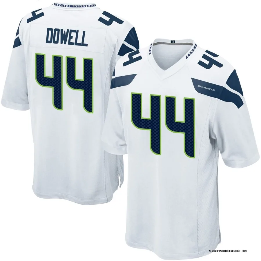 Michael Dowell Men's Seattle Seahawks Nike Jersey - Game White